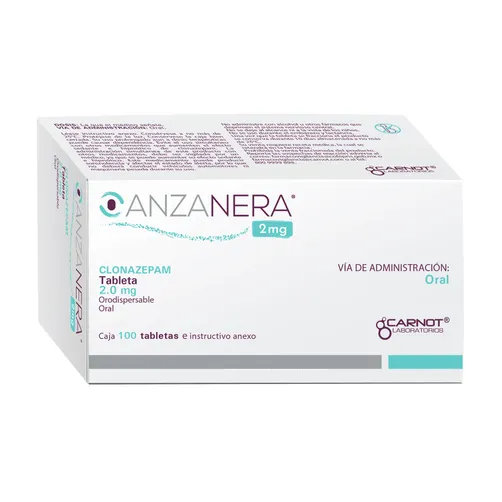 Anzanera 2 Mg Oral 100 Tabletas